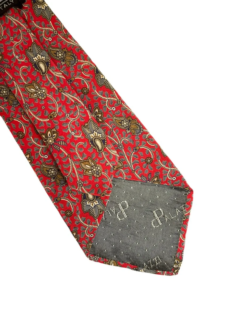 CARLO PALAZZI silk vintage tie